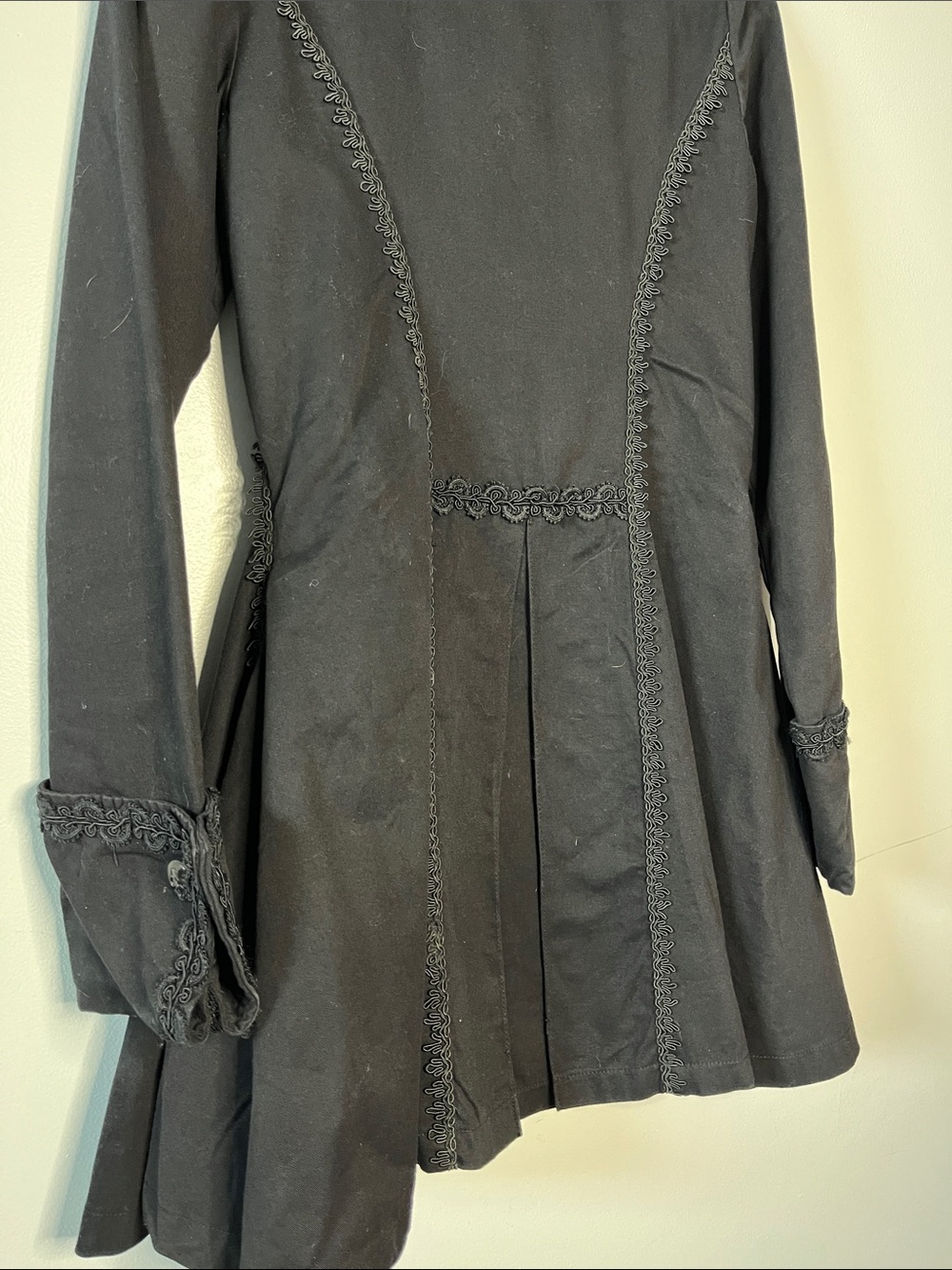 Vintage Tripp NYC gothic vampire coat grunge emo Halloween pirate feminine - Picture 7 of 10